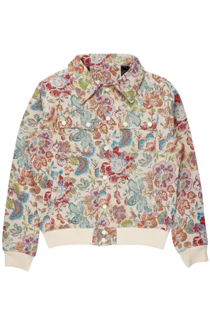 Abner Red/Beige Tapestry Jacket