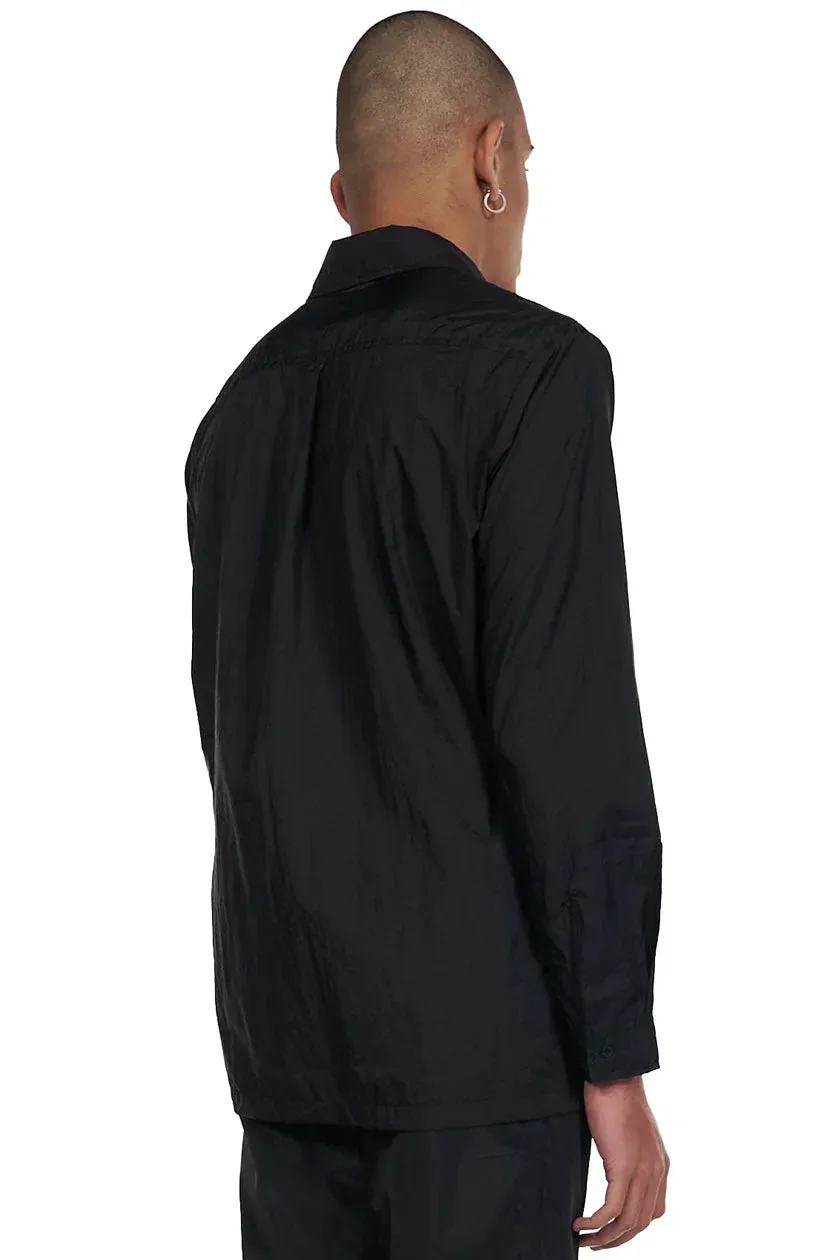 Asymmetric Hem Technical Shirt