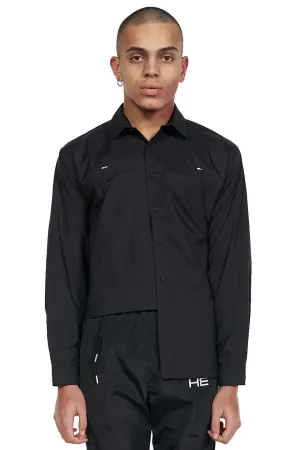 Asymmetric Hem Technical Shirt