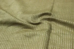 Beige Matka Silk Fabric