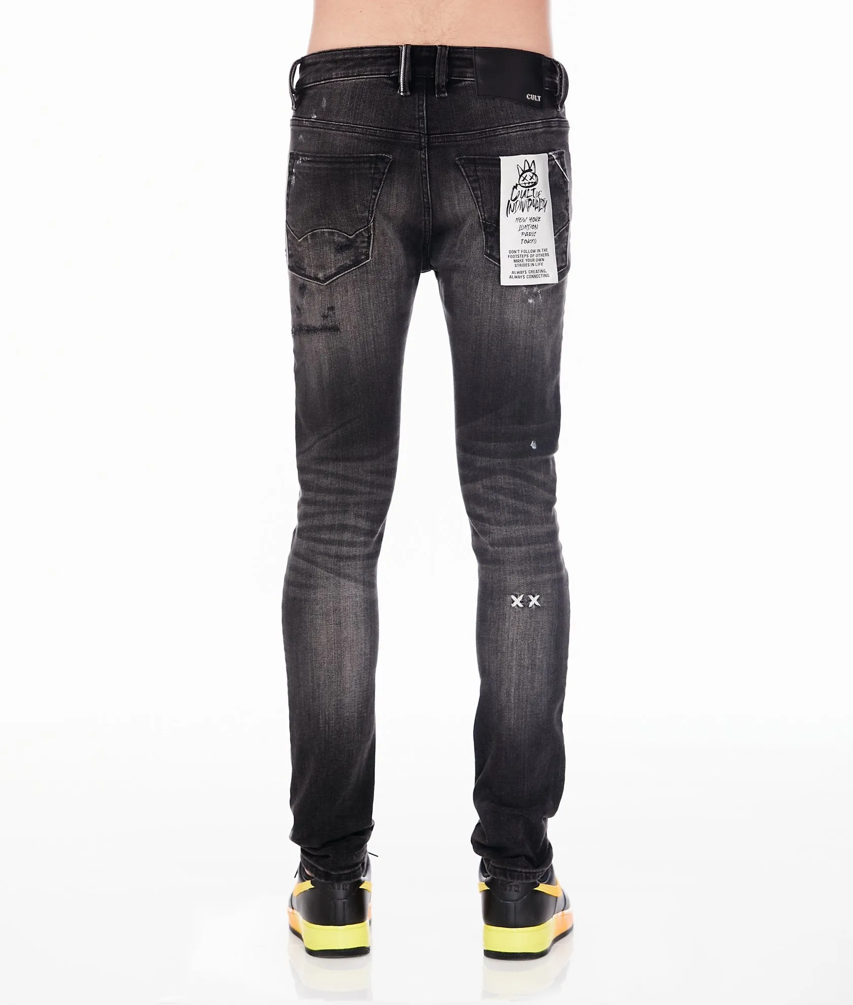 Cult of Individuality Men's Punk Super Skinny Jean