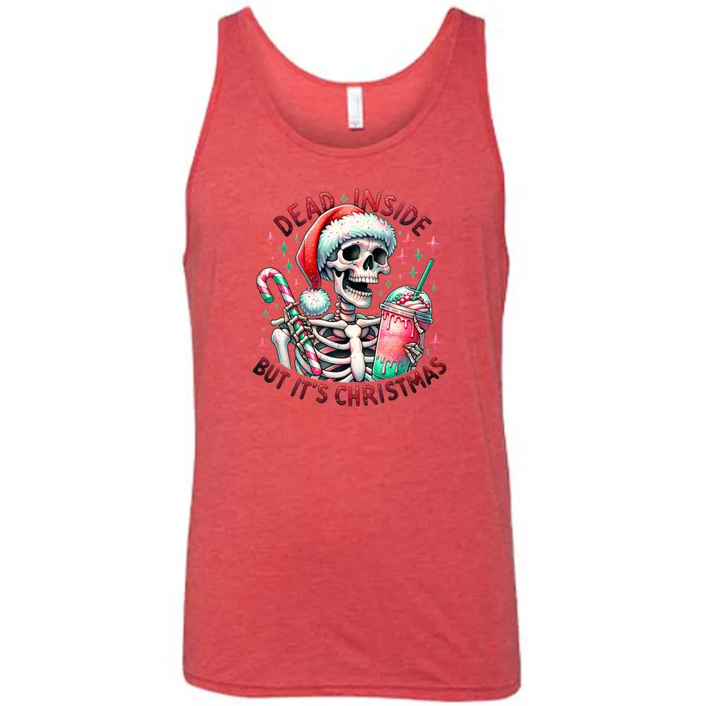 Dead Inside But Its Christmas Skeleton Shirt Unisex