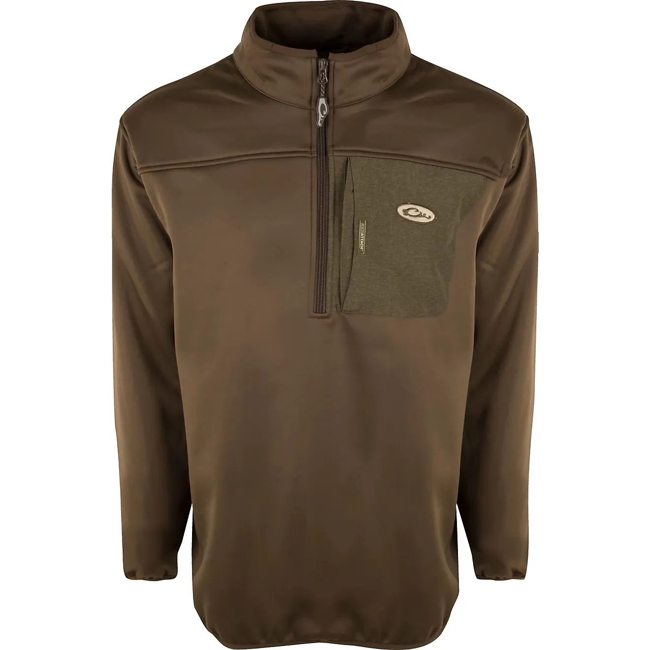 Drake Waterfowl MST Quarter Zip Refuge Eqwader Jacket