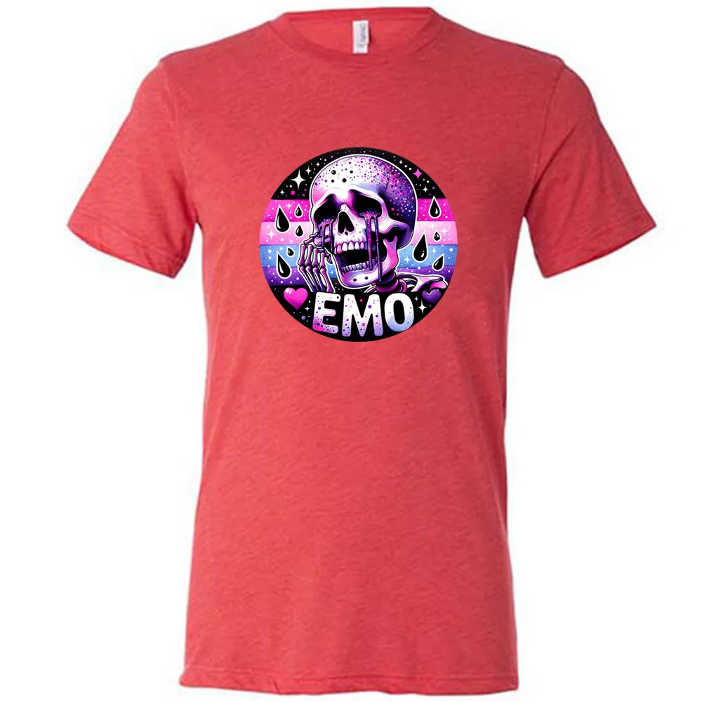 Emo Skull Shirt Unisex