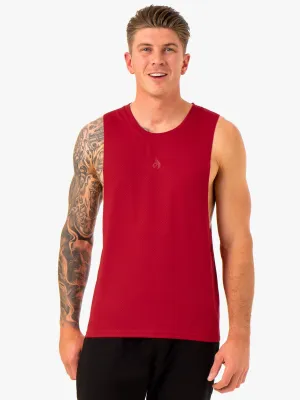 Enhance Baller Tank - Burgundy