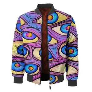 Eye Disagree Bomber Jacket