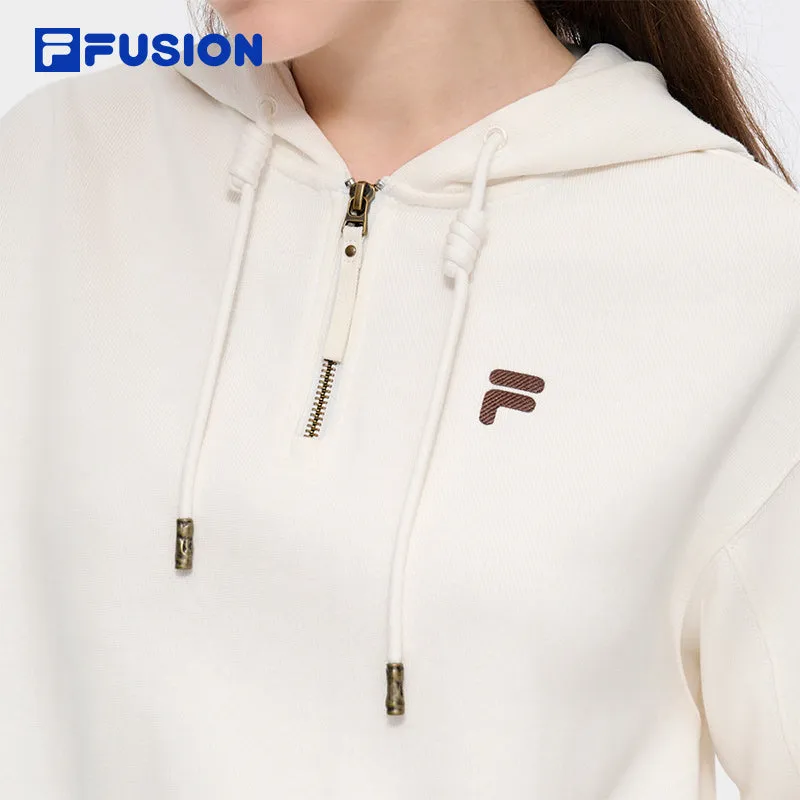 FILA FUSION INLINE WORKWEAR SKATE URBAN EDGE Women Hoodie (Pink / White)