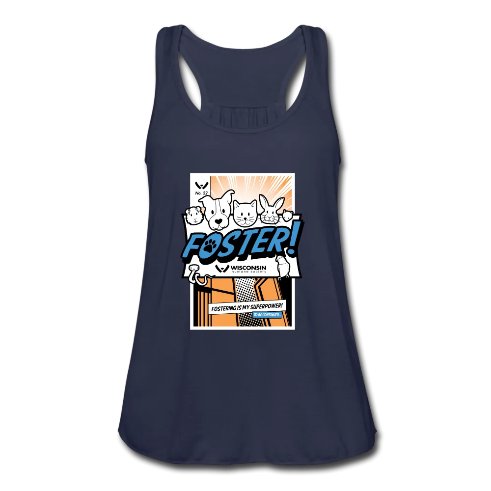 Foster Comic Flowy Tank Top by Bella