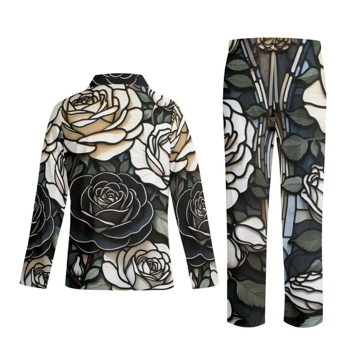 Gaming Gothic Roses Pajama Set