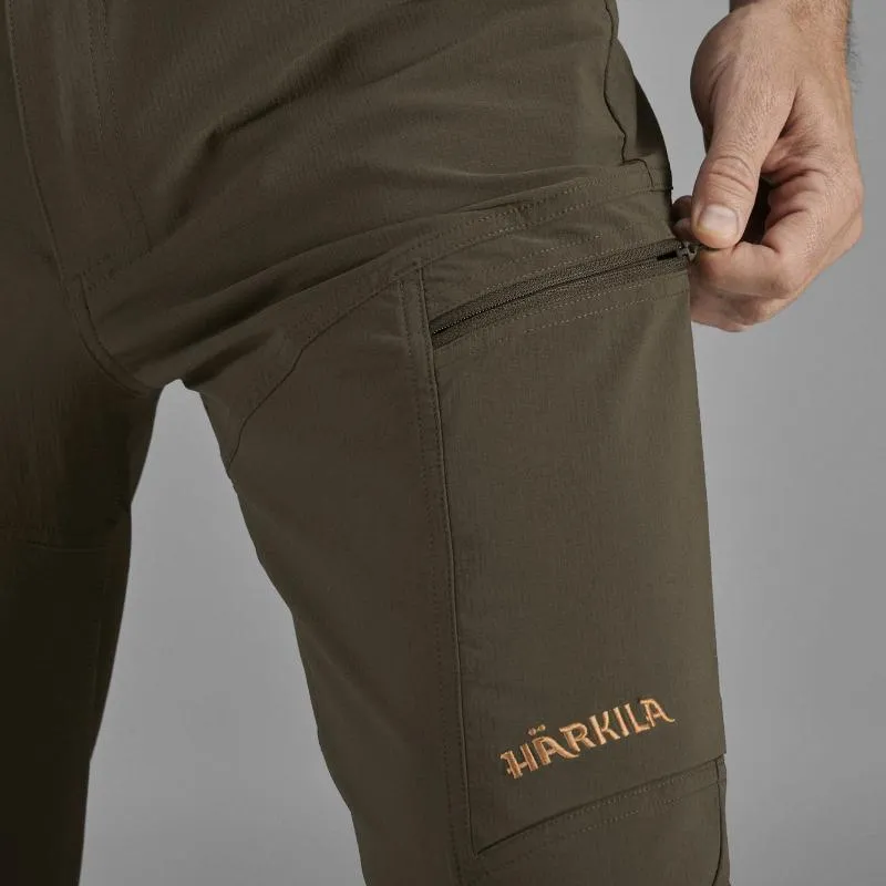 Harkila Trail Tick Proof Mens Trousers (33" Leg) - Willow Green