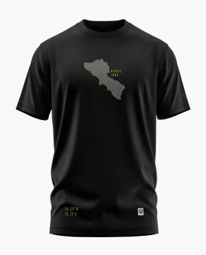 Map of Valor Kargil Edition Signature LuxeSoft Cotton T-Shirt