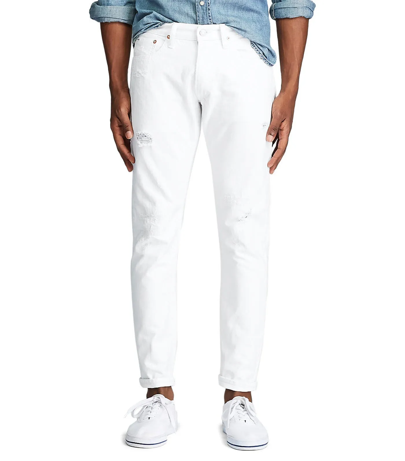 Men's Sullivan Slim Stretch Jean HDN White Stretch