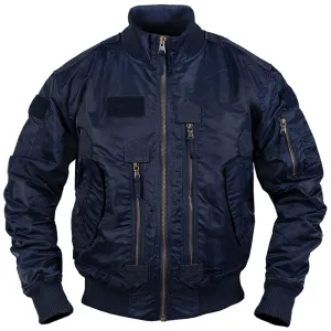 Mil-Tec US Tactical Bomber Flight Jacket Dark Blue