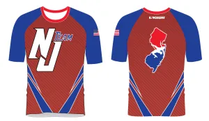 NJ Wrestling Team Sublimated Fight Shirt