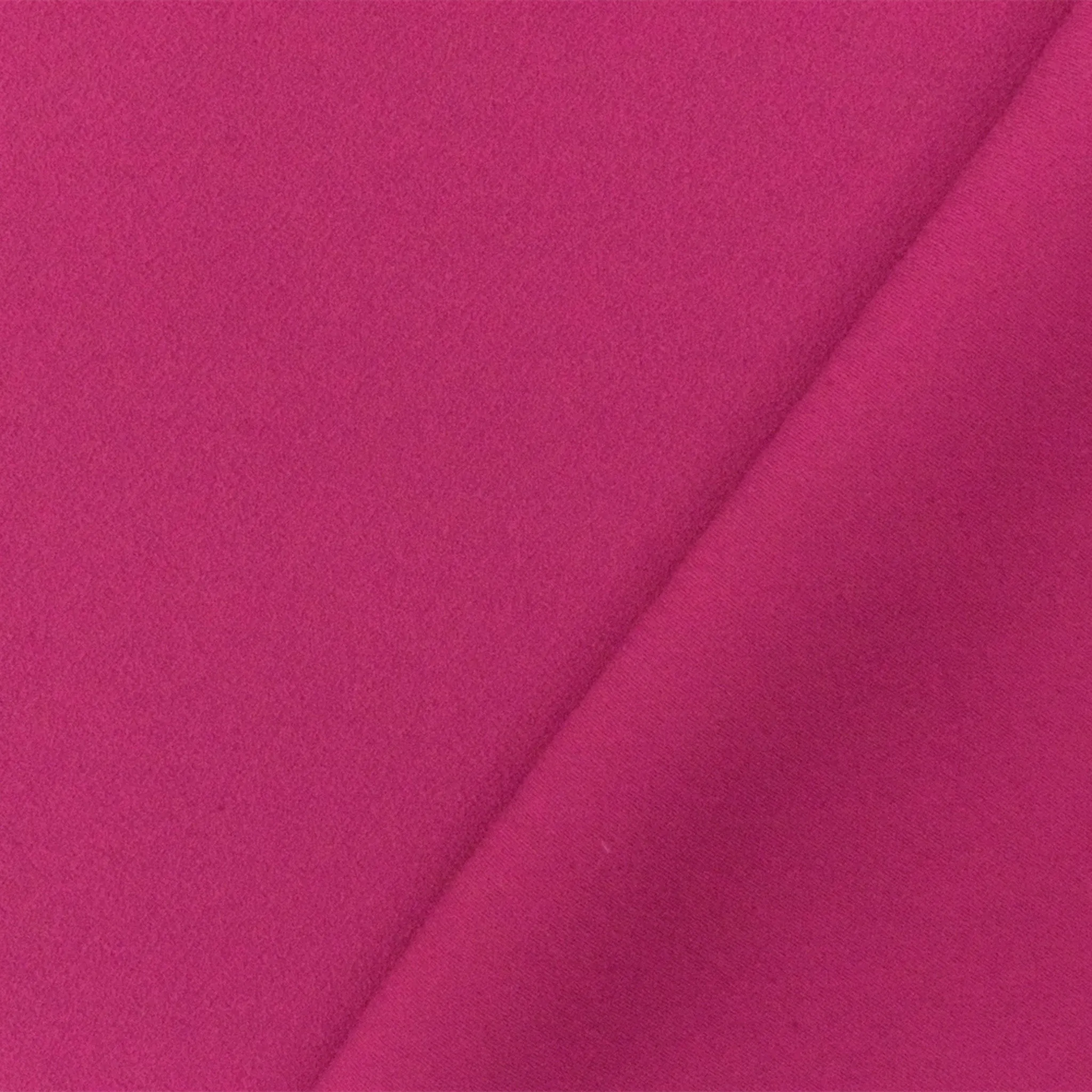 Pink Famous Designer Poly Double Sided Crepe Woven Fabric