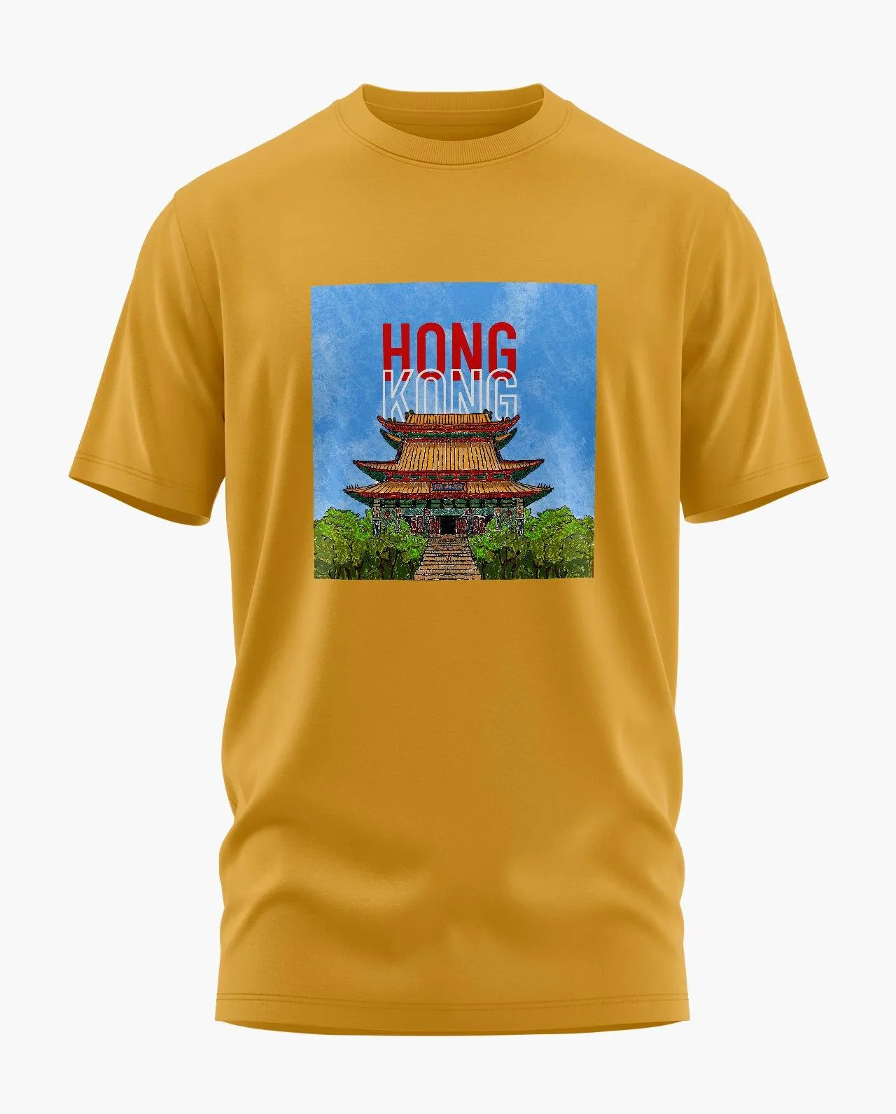 Poh Lin Monastry Hong Kong Signature LuxeSoft Cotton T-Shirt