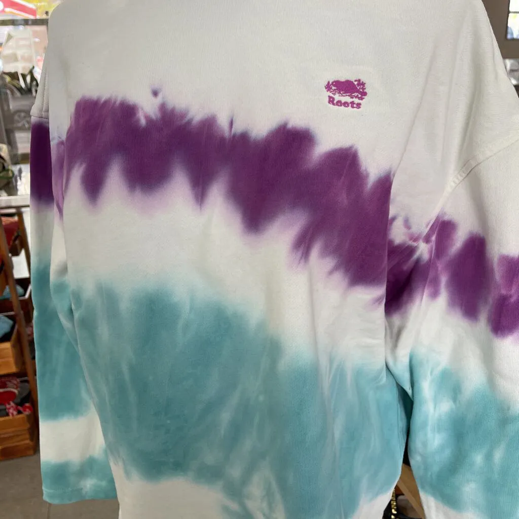 Roots Tie Dye Style Sweatshirt and Pants S