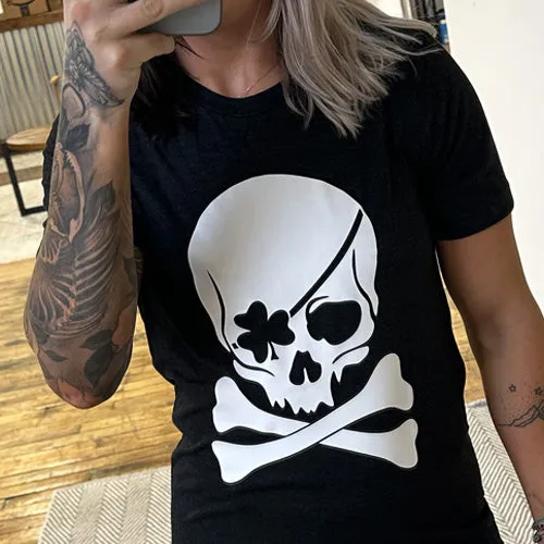 Shamrock Skull Shirt Unisex