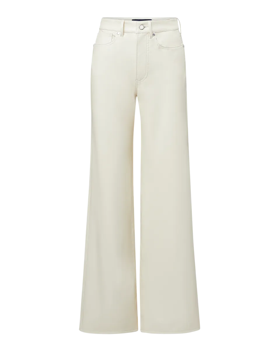 Taylor Vegan Leather Wide-Leg Pant