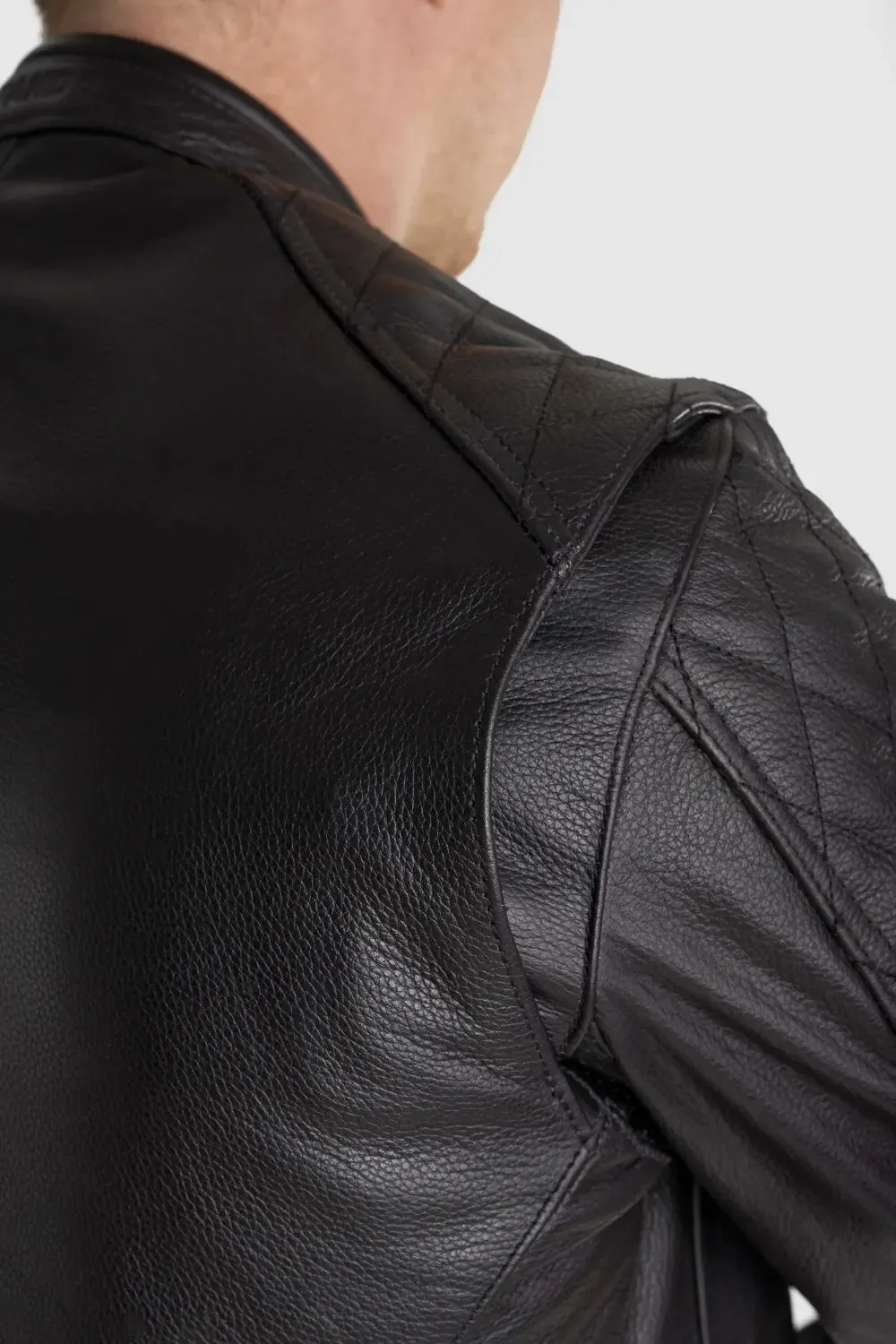 TWIN LEATHER - Men's Leather Motorcycle Jacket