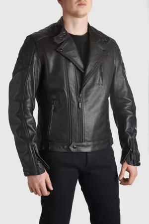 TWIN LEATHER - Men's Leather Motorcycle Jacket