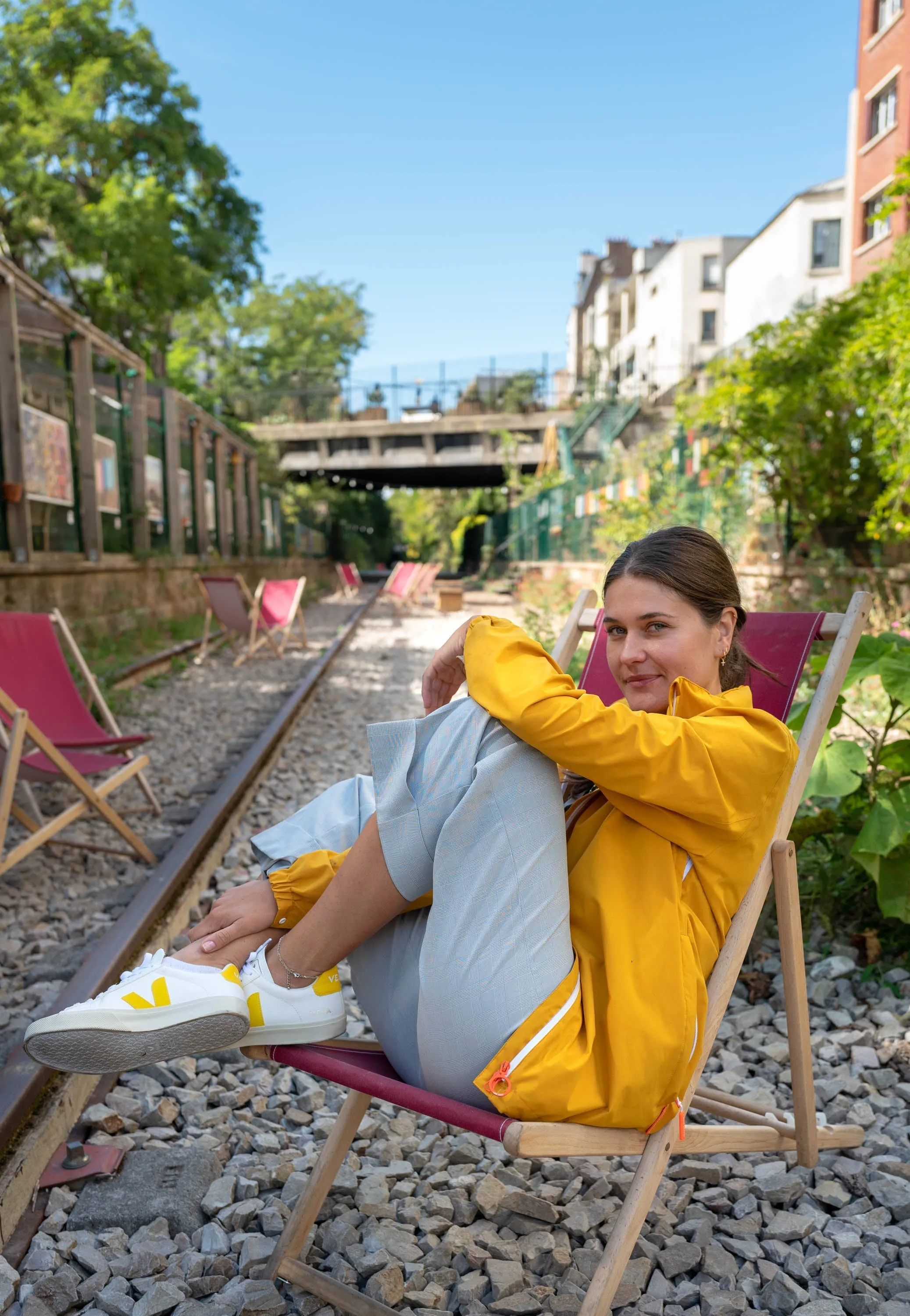 Unisex Urban Waterproof Recycled Jacket, Mustard