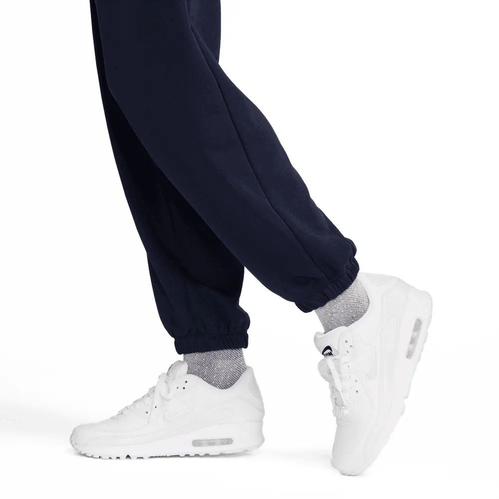 W NSW Club Fleece Oversized Sweatpants 'Obsidian/White'