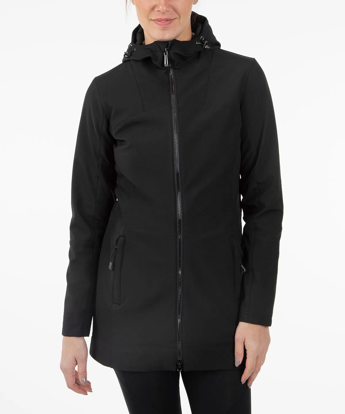 Women's Brooklyn Softshell Car Coat with Hood